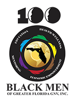 100 Black Men of Greater Florida GNV Logo